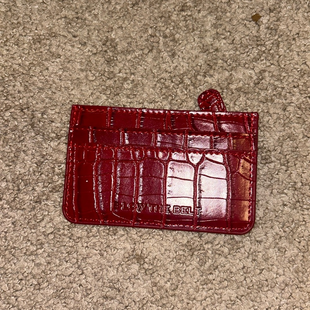Red cardholder